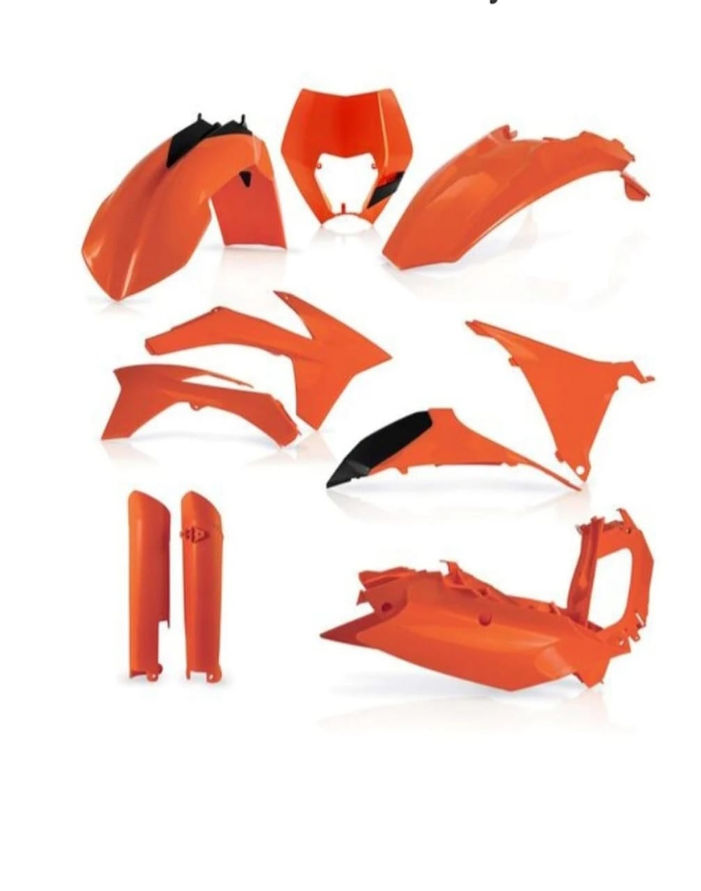 FULL KIT DE PLASTICOS ACERBIS KTM EXC /EXC/F 2014/2015